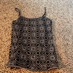 Black and white Camisole